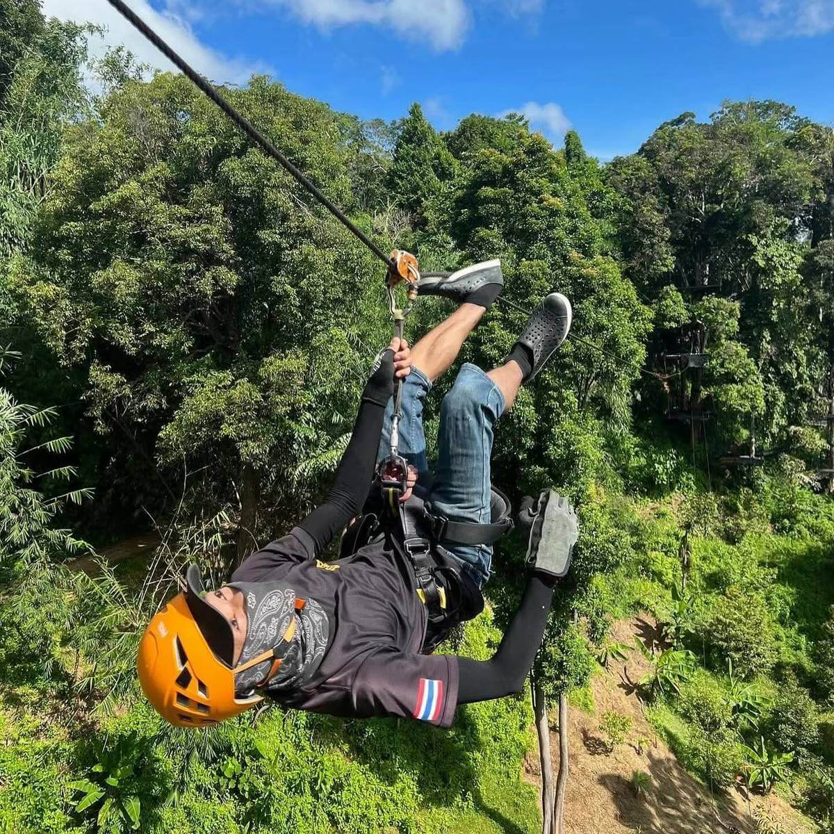 Elephant Riding and Zipline Adventure