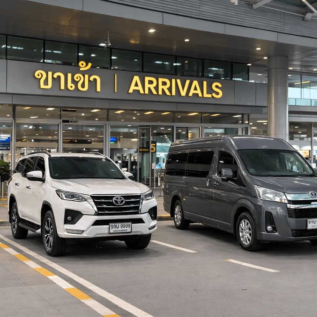 Bangkok Don Mueang Airport Pickup in Private Car - DMK